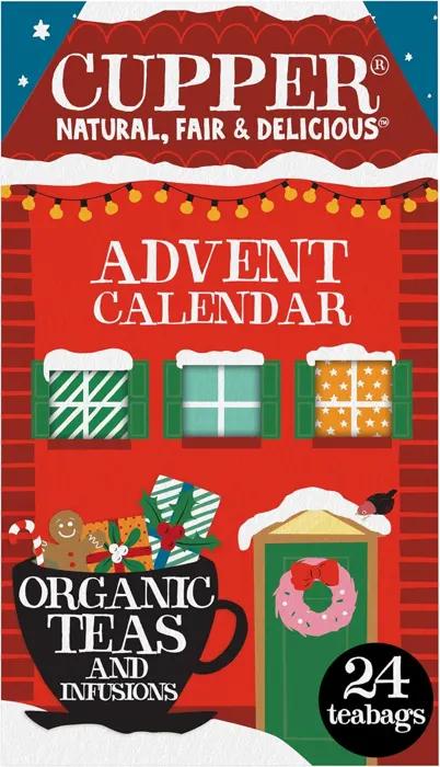 Cupper Calendario de Adviento, 24 bolsitas de infusión