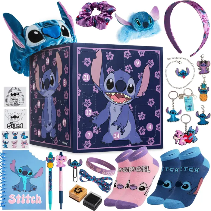 Disney Stitch Calendario de Adviento, 24 sorpresas