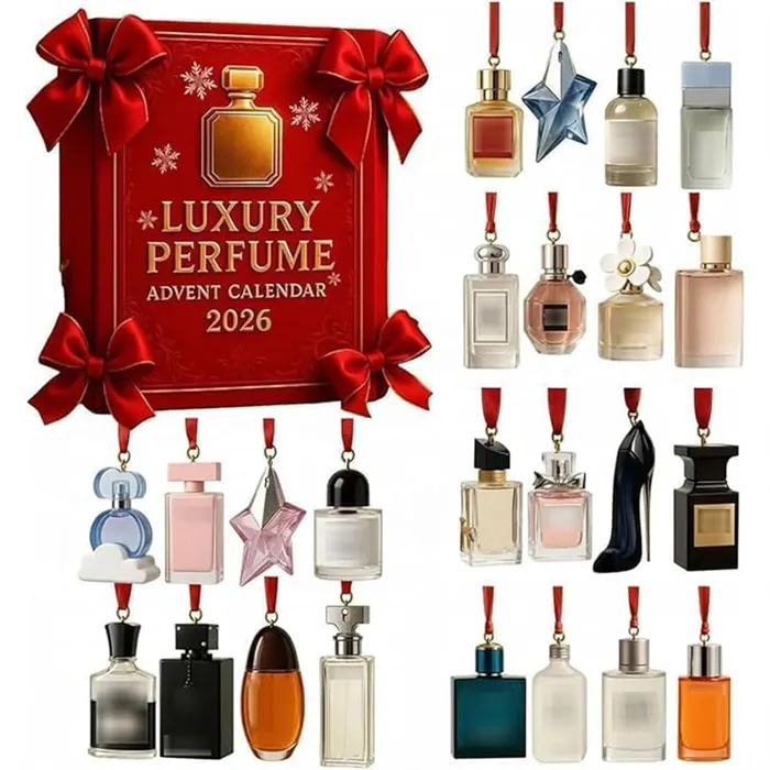 Calendario de Adviento con 24 fragancias unisex
