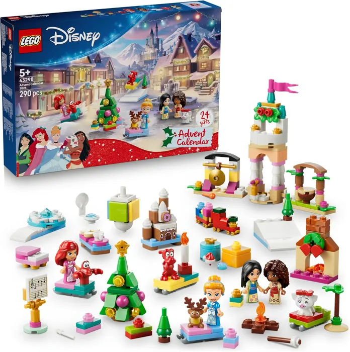 LEGO Princesas Disney Calendario de Adviento 43298