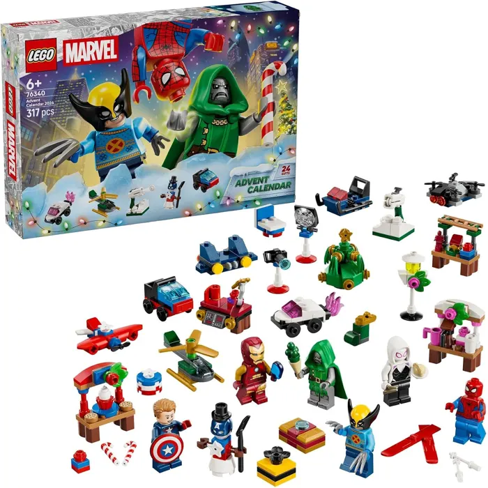 LEGO Marvel Calendario de Adviento 76340