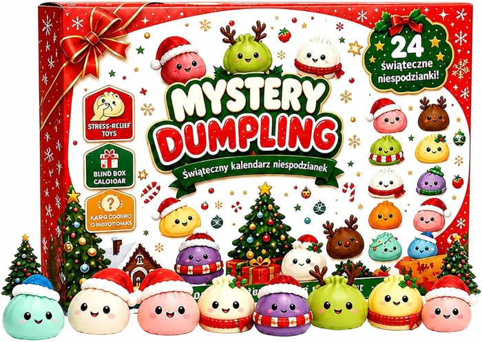 Calendario de Adviento Squishy Mystery Dumpling, 24 días