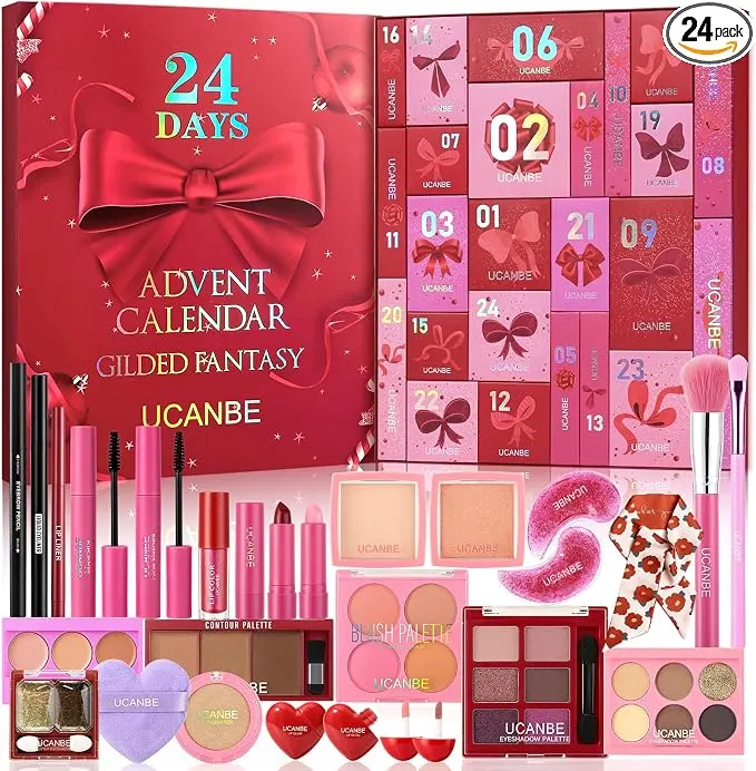 UCANBE Calendario de Adviento de Maquillaje Gilded Fantasy
